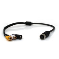 Elinz RCA to 4PIN Converter Adaptor for Reversing Camera