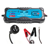 Maxxlee Smart Battery Charger 2A 5A 10A 12V/24V Automatic 9 stages SLA Car 4WD Caravan