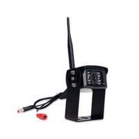 Elinz Digital Wireless Reversing Rearview Camera CMOS 800TVL 18 IR LEDs Night Vision Built-in Mic 12V 24V Truck Caravan