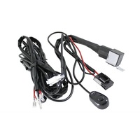 Elinz Wiring Loom Harness for LED HID FOG Spot Work Driving light 12V 40A Switch Relay