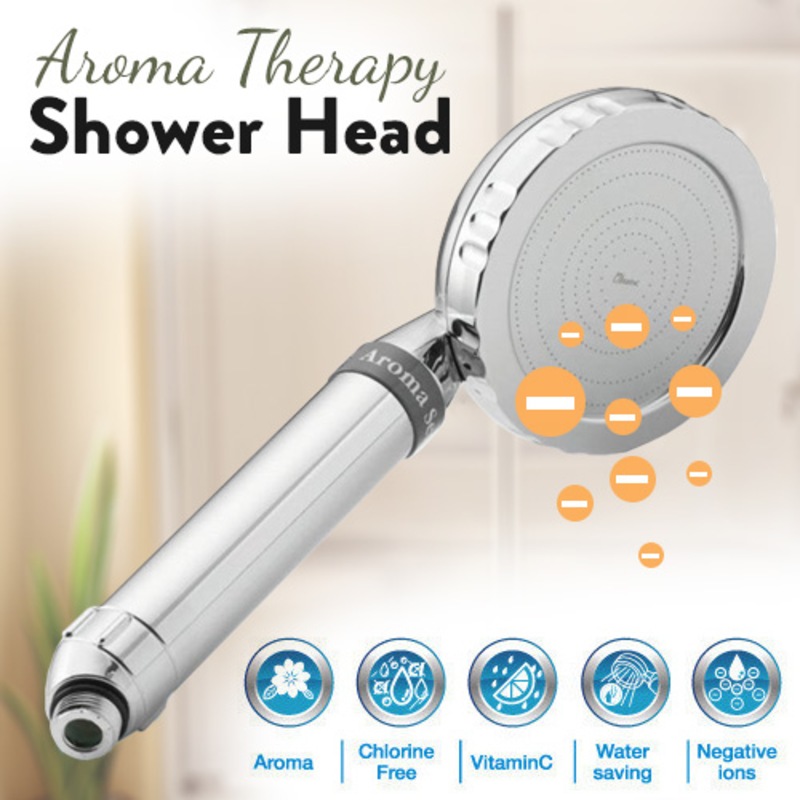Aroma Therapy Water Saving Efficient Shower Head Buy Shower Heads