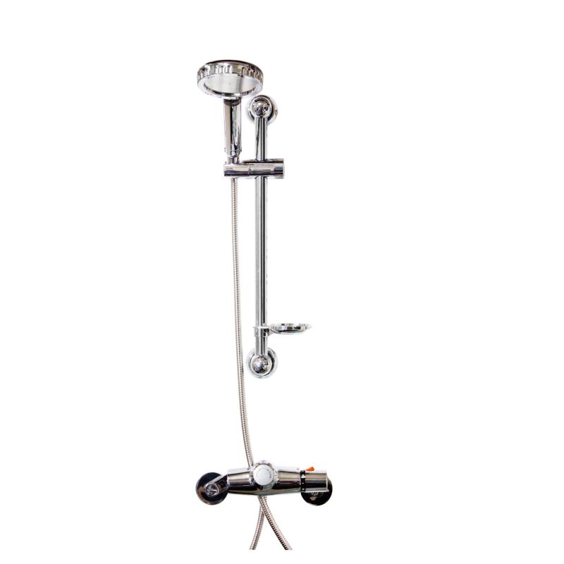 Aroma Thermo Shower Head Rail & Mixer Tap Set