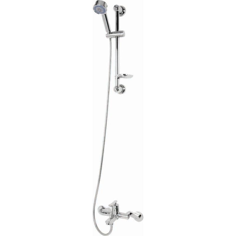 Bath & Shower Combo Set w/ Diverter in Chrome 5/8in