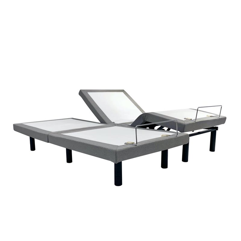 Massage Function Adjustable Beds, King Size Electric Adjustable Bed Frame Split