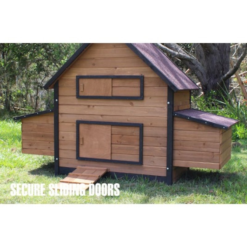 Buy Brunswick Double Nest Box Chicken Coop MyDeal