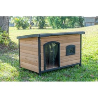 Brunswick Flat Roof Dog House (x-large)