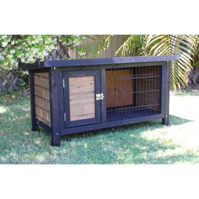 Buy Brunswick Single Storey Hutch for Rabbits or Guinea Pigs MyDeal