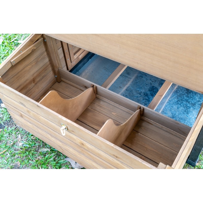 Buy Brunswick XL Chicken Coop with Run and Feeders Package MyDeal