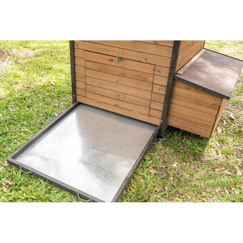 Buy Brunswick XL Chicken Coop with Run and Feeders Package MyDeal