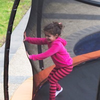 12ft Kahuna Enclosure Replacement Trampoline Safety Inner Net For 12 Pole