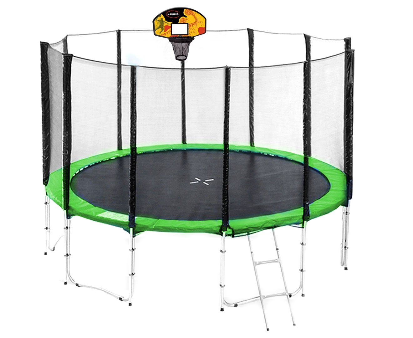 12ft 12 Post Springless Trampoline Free Safety Net Pad Mat Ladder Anchor Kit Buy 12ft Trampolines 0706502834630