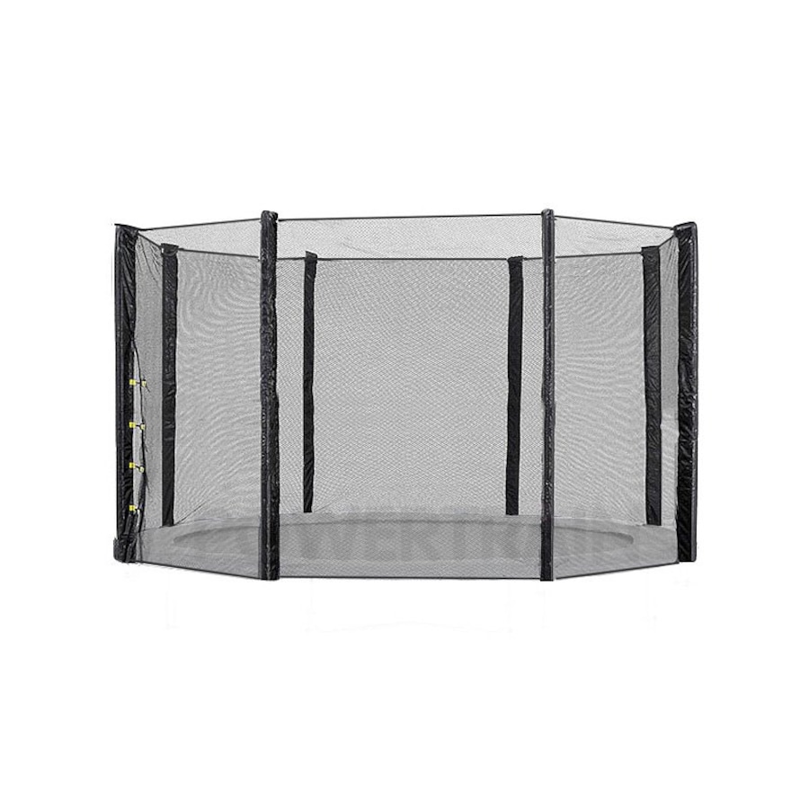 14ft Replacement Round Outdoor Trampoline Safety Net Enclosure 8 post