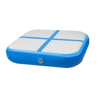 1m Air track Block Tumbling Mat Gymnastics Exercise - Blue