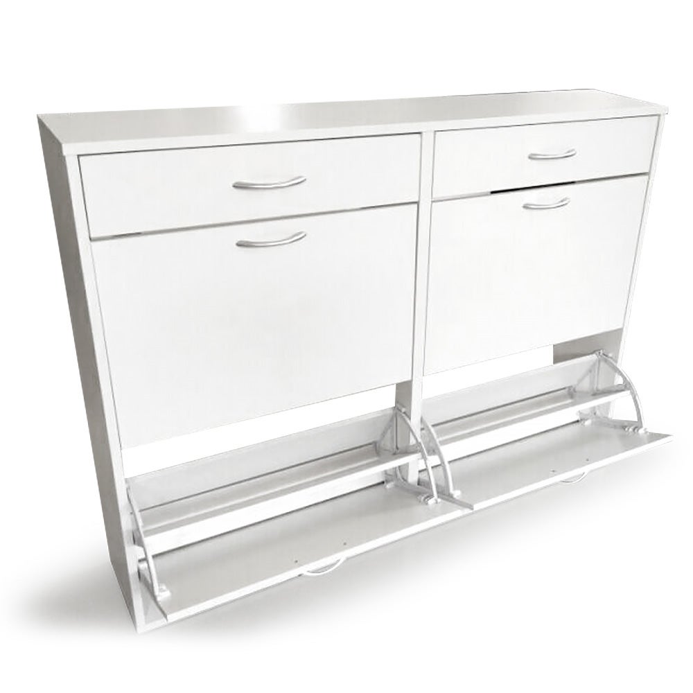 24 Pairs Shoe Cabinet Rack Storage Cupboard Organiser Shelf White Drawers Chest Buy Shoe Racks Cabinets 0787099075514