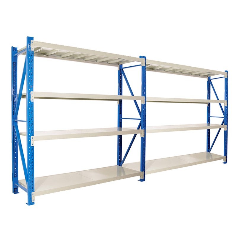 2-bay 800kg 4.0m Garage Warehouse Storage Shelving Steel Tool Racking Shelves