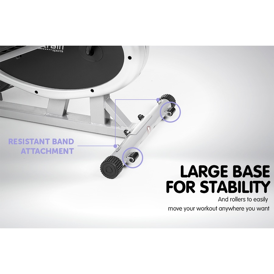 Powertrain Elliptical Cross Trainer Exercise Bike Home Gym Bicycle Resistance