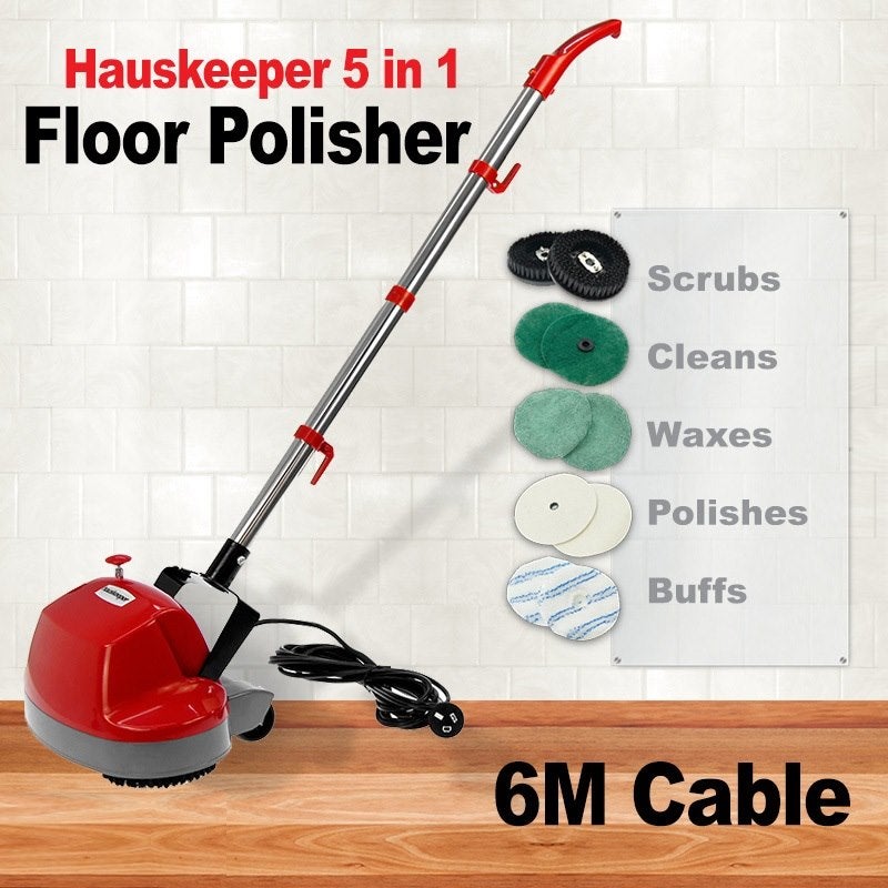 Housekeeper 5-in-1 Electric Floor Buffer Cleaner