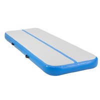 3m Airtrack Tumbling Mat Gymnastics Exercise 20cm Air Track - Blue
