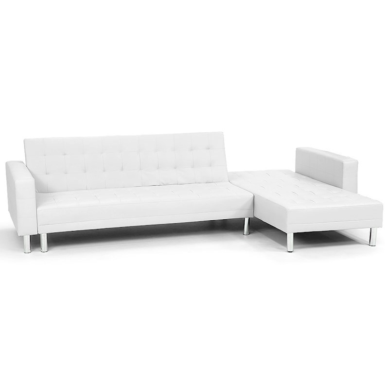 Corner Sofa Bed Lounge Couch Modular Furniture Home Pu Faux Leather