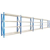 4-bay 2000kg 8.0m Garage Warehouse Storage Shelving Steel Tool Racking Shelves
