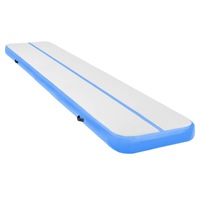 Powertrain 5m Airtrack Tumbling Mat Gymnastics Exercise 20cm Air Track - Blue