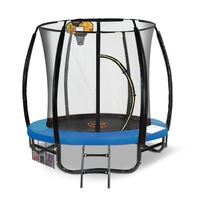 6ft Kahuna Trampoline Safety Net Spring Pad Cover Mat Ladder Free Basketball Set