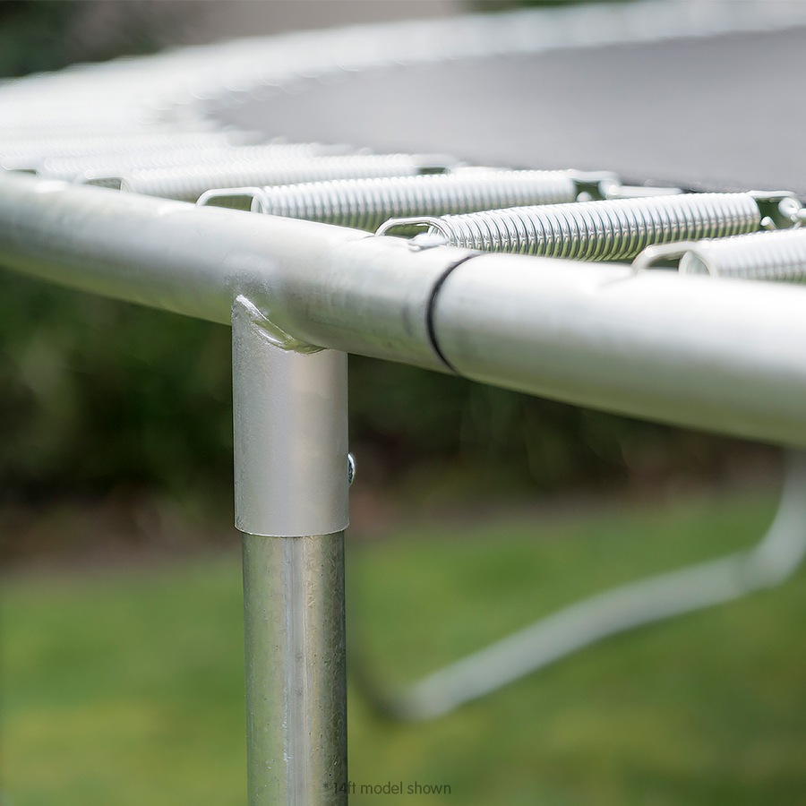 Blizzard 10 Ft Trampoline With Net - Purple