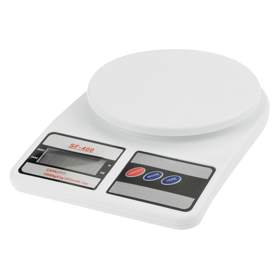 Digital Kitchen Scales 10kg / 1gm Electronic Food Postal Scales Low Profile