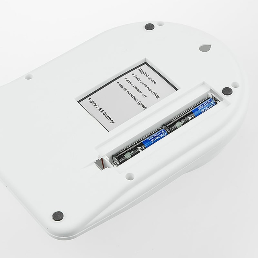 Digital Kitchen Scales 10kg / 1gm Electronic Food Postal Scales Low Profile