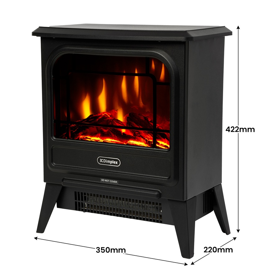 Buy Dimplex 1.2kW MicroStove Optiflame Portable Electric Fire Stove ...