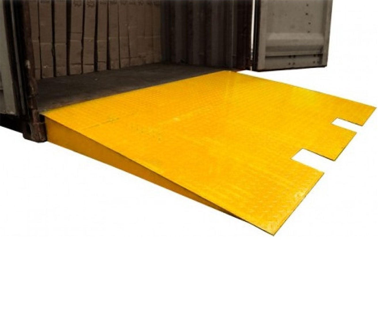 7000kg Cargo Shipping Container Forklift Loading Ramp Steel 1.2m