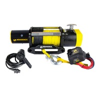 Heavy duty 12500LBS 12V Electric Winch Synthetic Rope 4x4 Truck