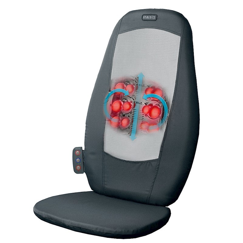 Buy Homedics Shiatsu Massage Cushion Back Massager with Heat MyDeal