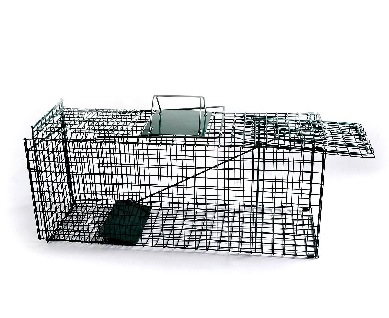 Humane Live Animal Trap Possum Rat Feral Cat Rabbit Hare Catcher Folding Cage