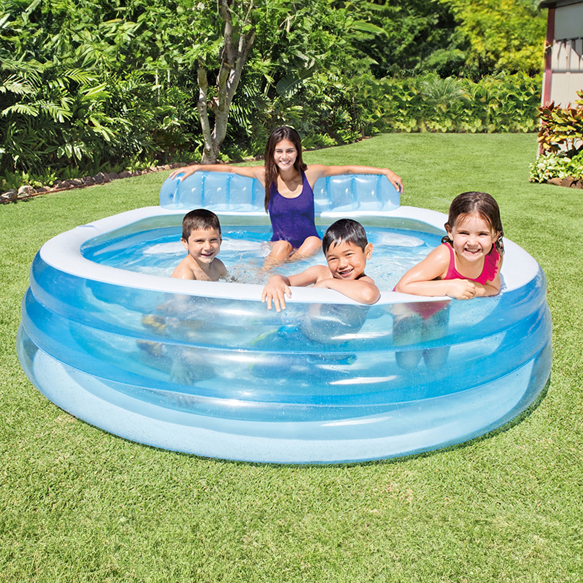 Buy Intex Swim Centre Round Inflatable Family Lounge Pool - MyDeal ...