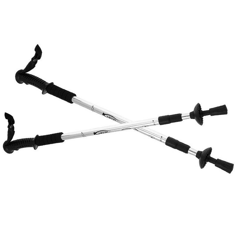 Buy Kabuda Trekking Hiking Walking Poles Sticks Pair - Silver - MyDeal