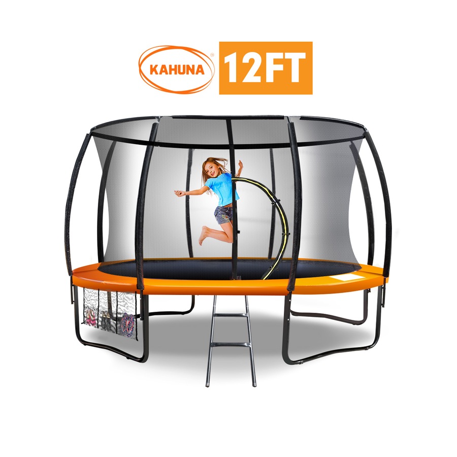 Kahuna Trampoline 12 Ft Outdoor Round Kids