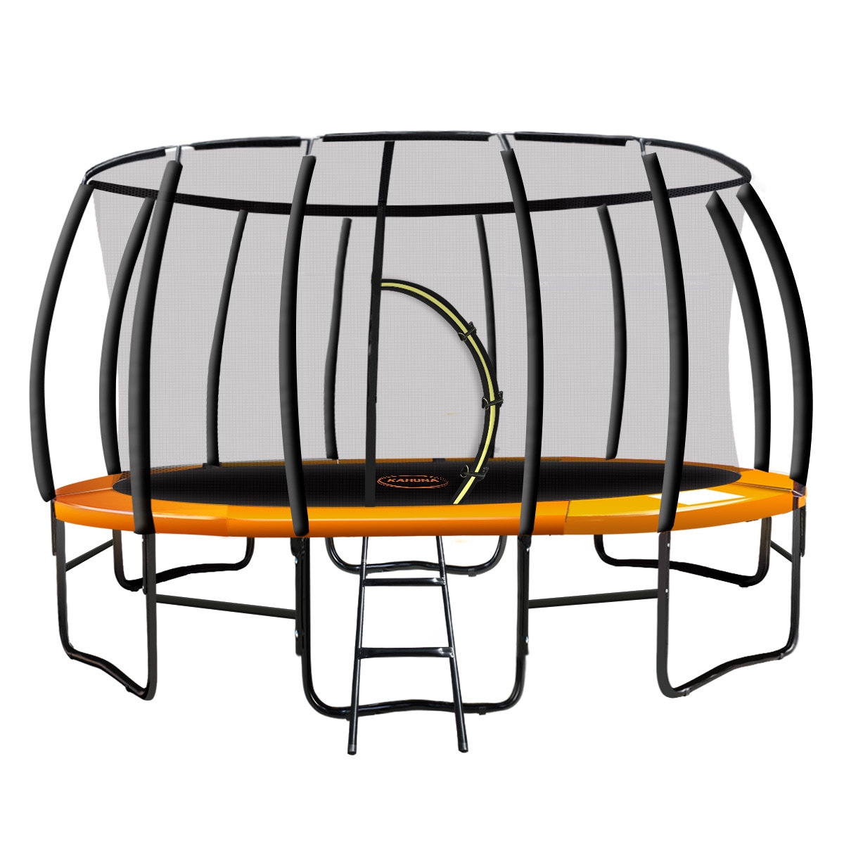 Kahuna 16 Ft Trampoline - Orange | Buy 16ft Trampolines - 0706502835538