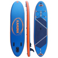  Kahuna Kai Sports Inflatable Stand Up Paddle Board 10.6FT with Adjustable Paddle & Premium iSUP Accessories