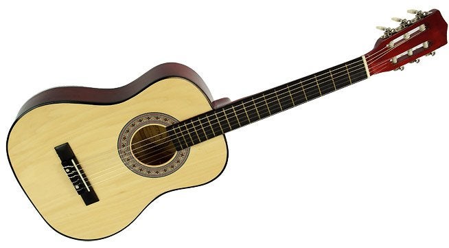 Karrea Natural Childrens Acoustic Guitar Ideal Kids Gift