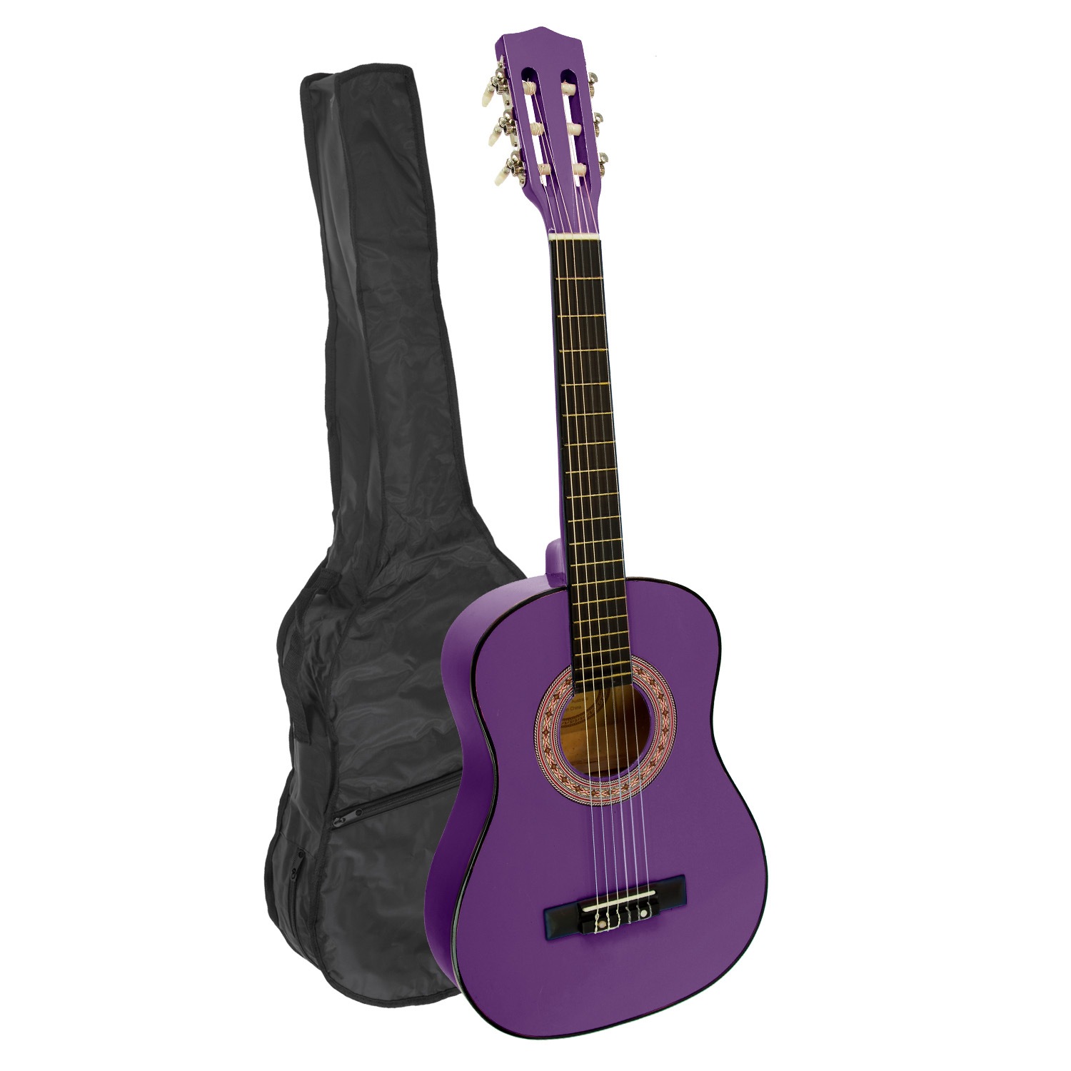 Kids Purple Acoustic Guitar - New Purple Childrens Acoustic Guitar Ideal Kids Gift Buy Acoustic Guitars 0787099078010