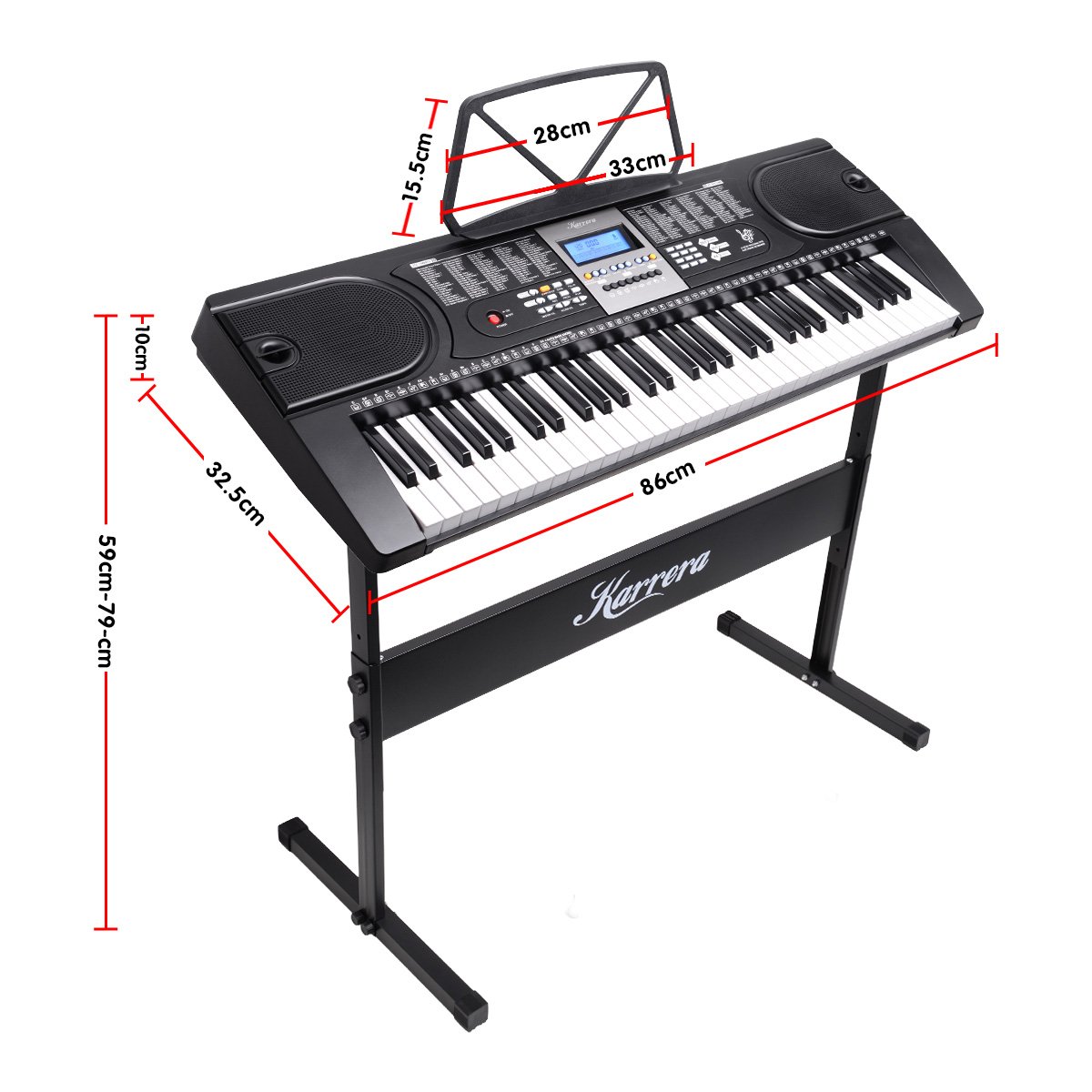 Royale 61 deals key electronic piano