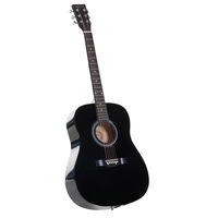 Karrera 41in Acoustic Wooden Guitar Music Instrument String Bag