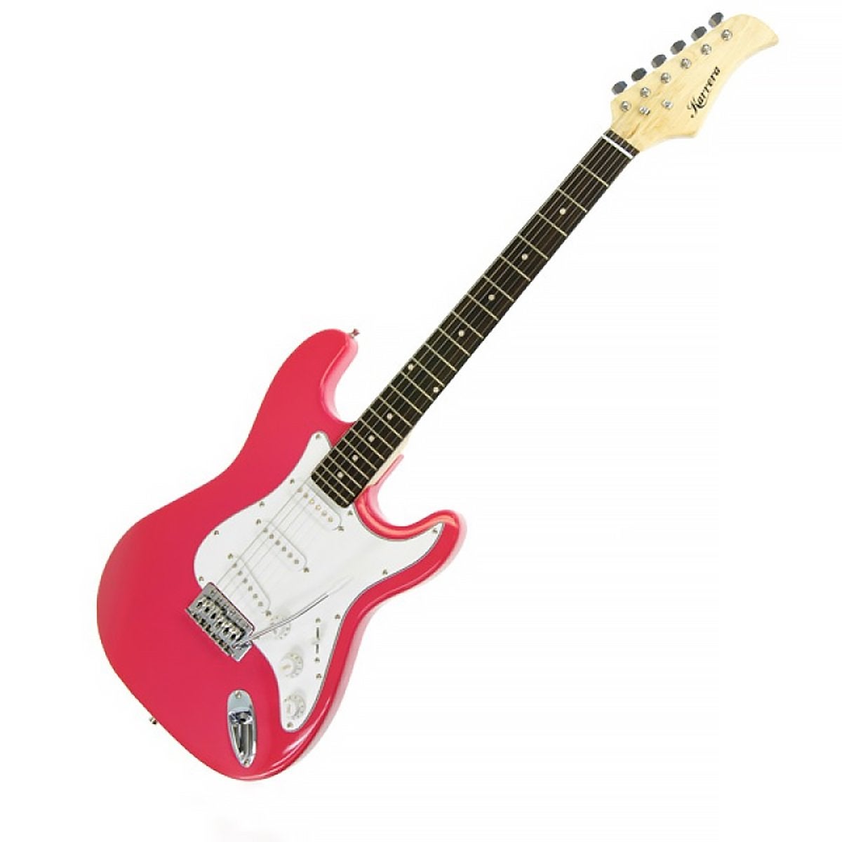 New Karrera Electric Guitar Music String Instrument Pink