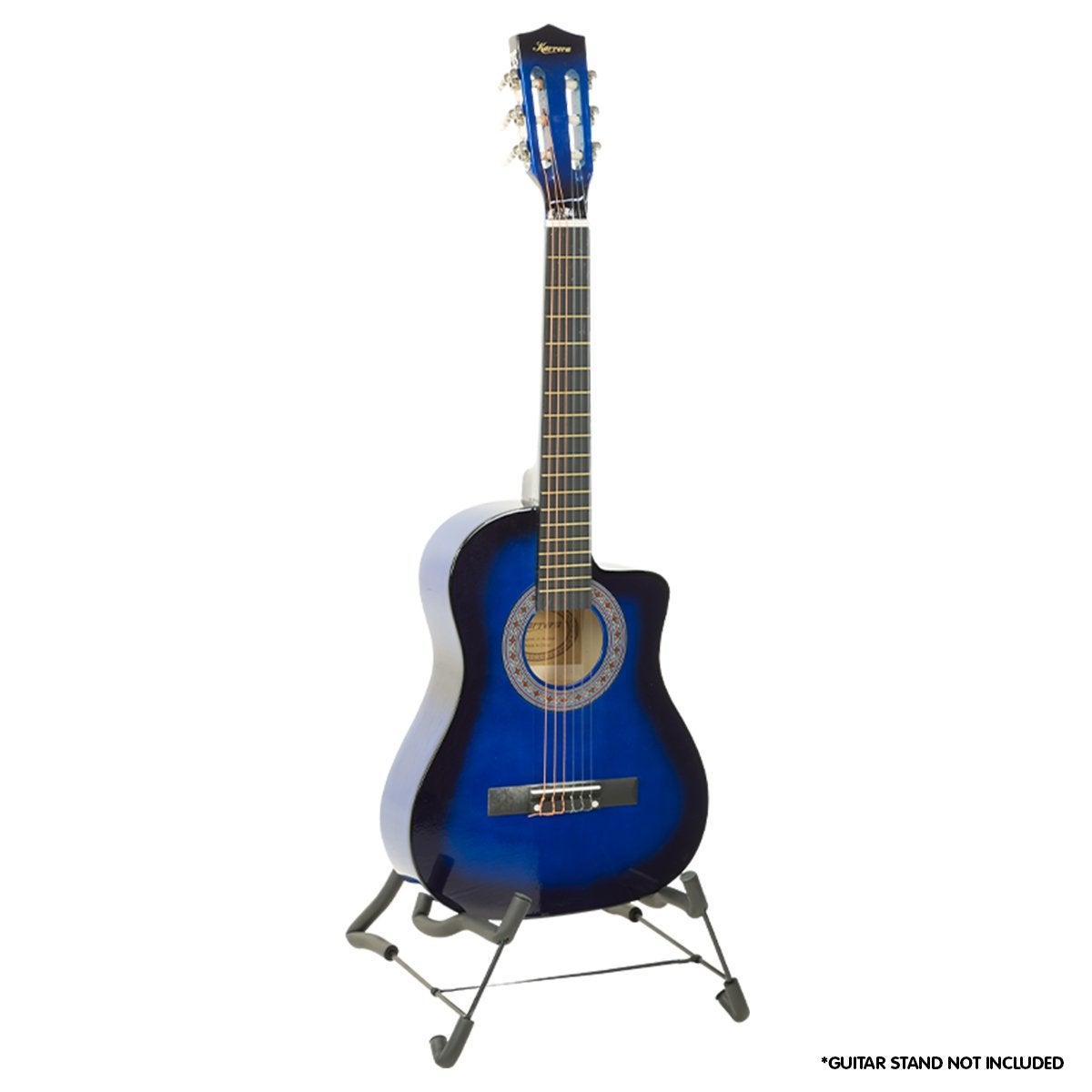 Karrera Childrens Acoustic Guitar Ideal Kids Gift 1/2 Size - Blue