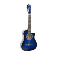 Karrera Childrens Acoustic Guitar Ideal Kids Gift 1/2 Size Blue