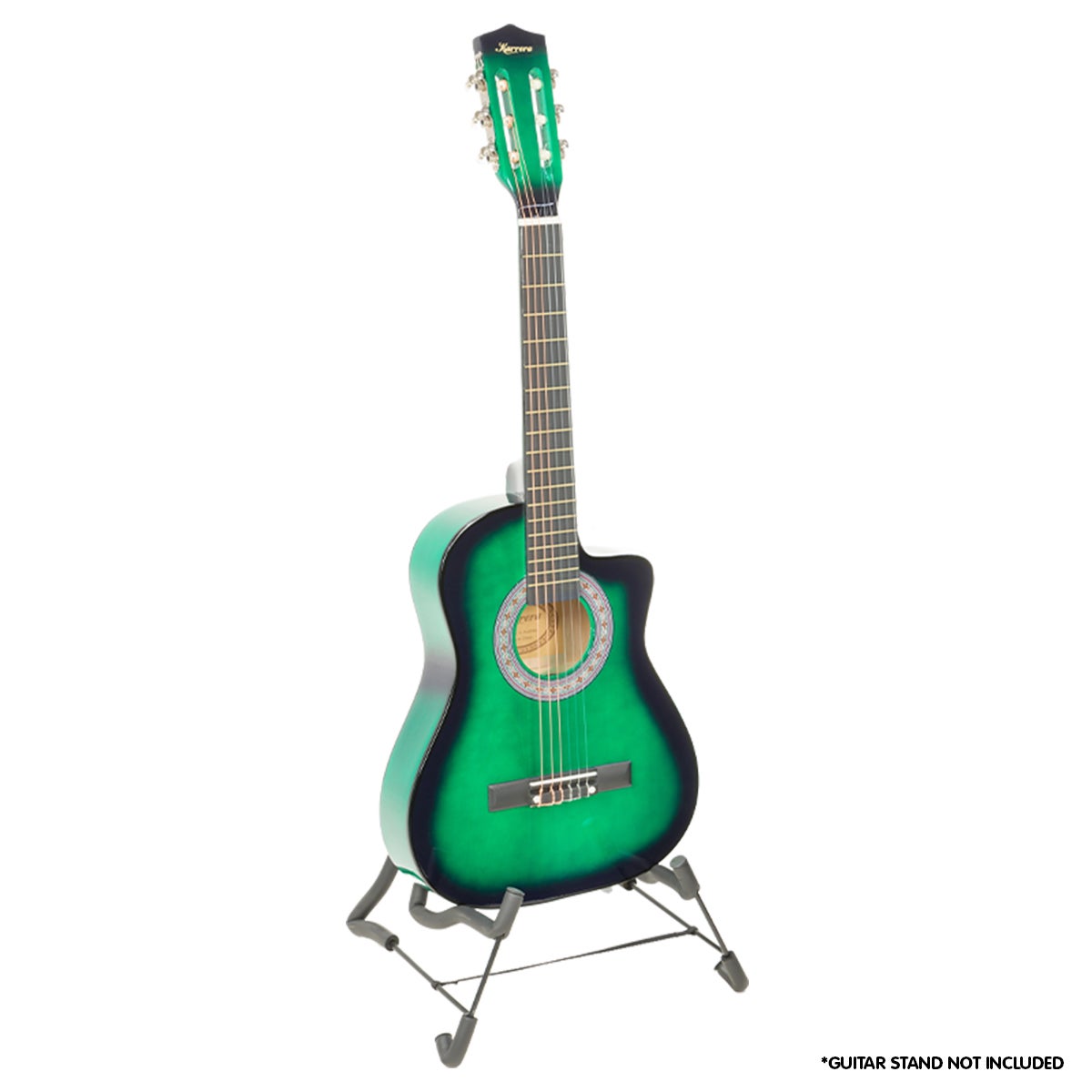 Karrera Childrens Acoustic Guitar Ideal Kids Gift 1/2 Size - Green