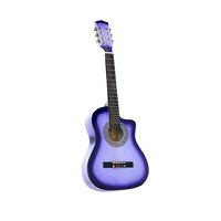 Karrera Purple Childrens Acoustic Guitar Ideal Kids Gift 1/2 Size