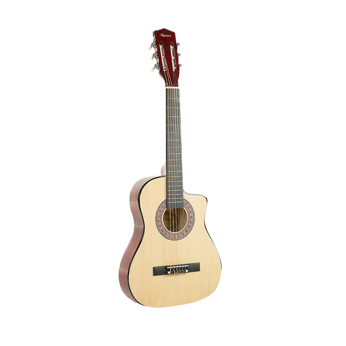 Child Size Electric Guitar - New Karrera Childrens Acoustic Cutaway Wooden Guitar Ideal Kids Gift 1 2 Size Buy Acoustic Guitars 0787099077907