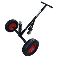Kartrite 3-Wheel Adjustable Trailer Dolly 1000lbs Tongue Capacity Heavy-Duty Carbon Steel Caravan Mover